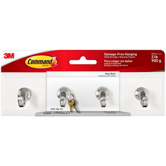 Command HOM-18Q-ES Key Rail Quartz with 1 Rail/4 Strips