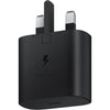 Galaxy Official 25W Super Fast Charging Travel Adapter (without USB-C to C Data Cable), Black