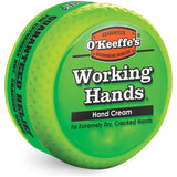 OKeeffe Working Hands, 96g Jar - Hand Cream for Extremely Dry, Cracked Hands